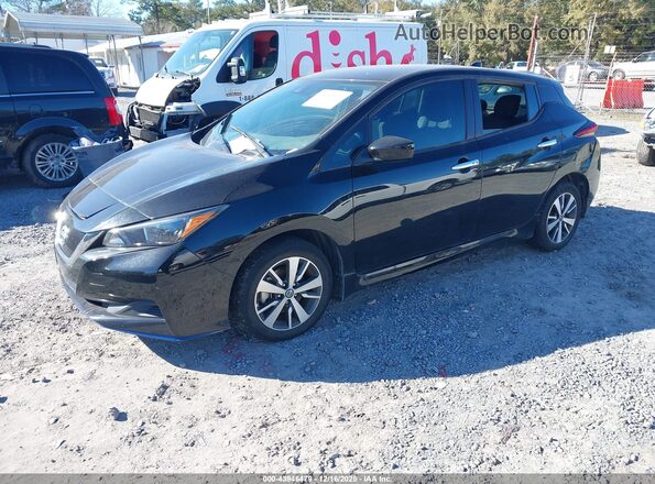 1N4BZ1BP8LC311439 2020 NISSAN LEAF Black Przód lewy