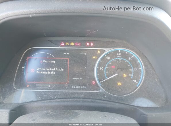1N4BZ1BP8LC311439 2020 NISSAN LEAF Black 