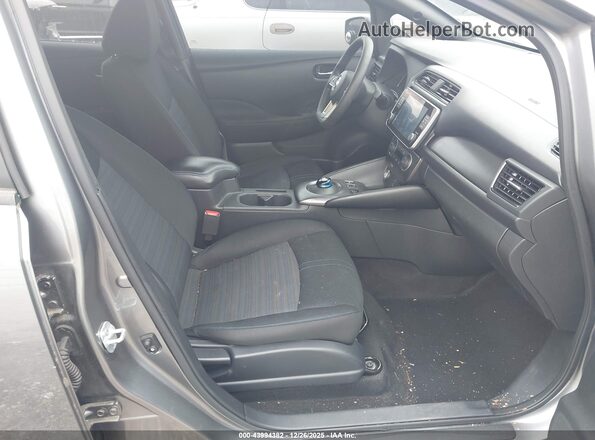 1N4BZ1BVXMC552659 2021 NISSAN LEAF Gray Vista interior delantera