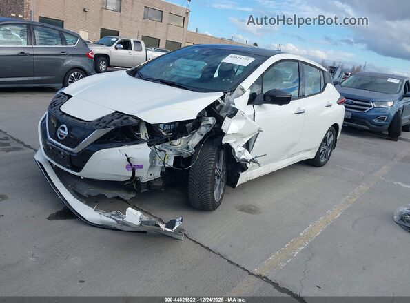 1N4BZ1CP2KC312244 2019 NISSAN LEAF White Przód lewy