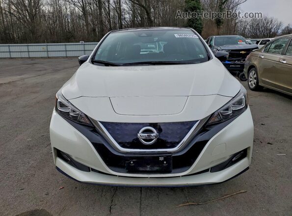 1N4BZ1CP9KC318896 2019 NISSAN LEAF White 