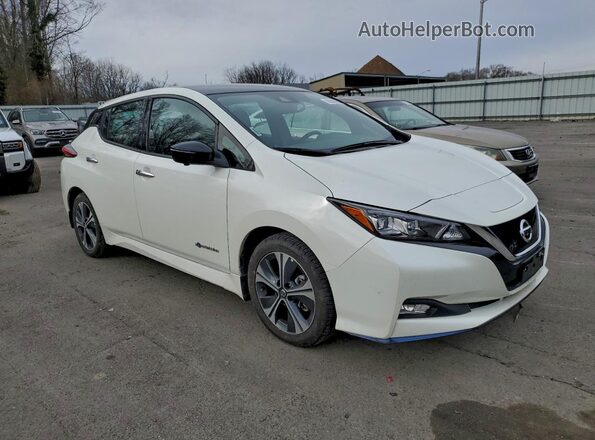 1N4BZ1CP9KC318896 2019 NISSAN LEAF White 