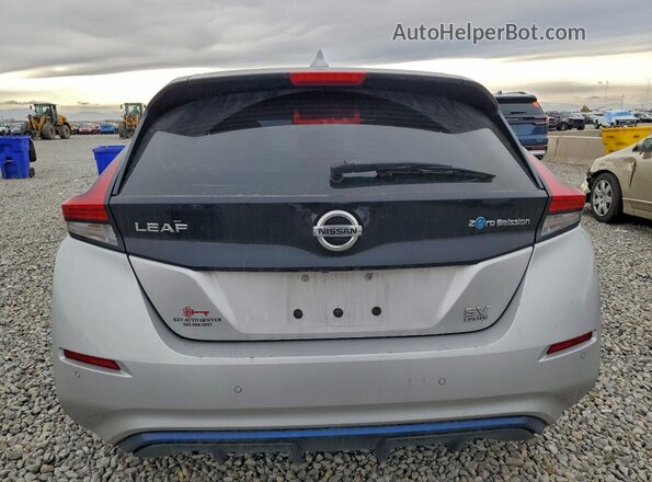 1N4BZ1CPXLC304796 2020 NISSAN LEAF Серебряный Вид сзади