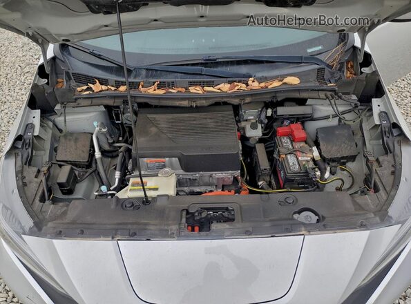 1N4BZ1CPXLC304796 2020 NISSAN LEAF Серебряный Вид задней части салона