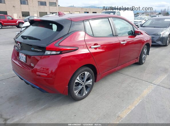 1N4BZ1CV0MC553320 2021 NISSAN LEAF Бордовый 