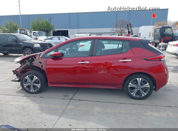 1N4BZ1CV0MC553320 2021 NISSAN LEAF Бордовый 