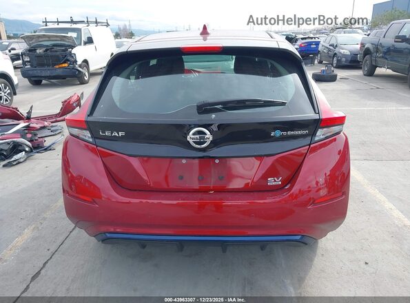 1N4BZ1CV0MC553320 2021 NISSAN LEAF Бордовый 