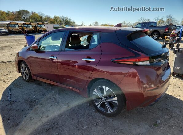 1N4BZ1CV3NC553863 2022 NISSAN LEAF Red უკანა მარცხენა