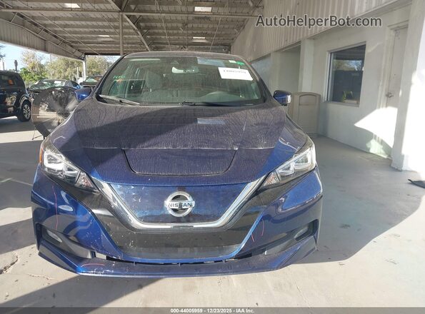 1N4BZ1CV6MC553080 2021 NISSAN LEAF Синий Вид щитка приборов