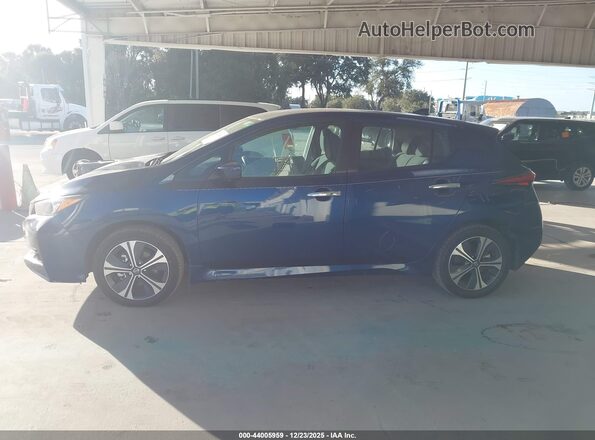 1N4BZ1CV6MC553080 2021 NISSAN LEAF Синий Панорамный вид салона 360°