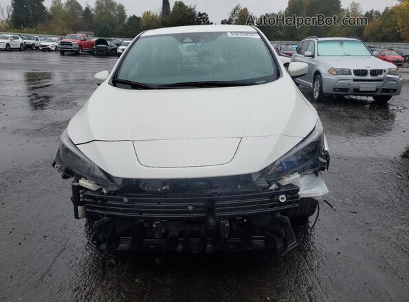 1N4BZ1CVXMC555687 2021 NISSAN LEAF White Vista frontal