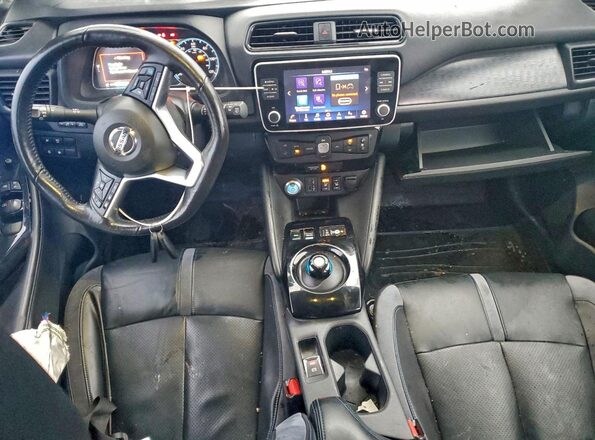 1N4BZ1DP3LC306839 2020 NISSAN LEAF Серый Вид панели приборов