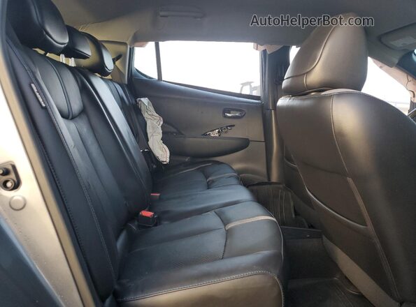 1N4BZ1DP3LC306839 2020 NISSAN LEAF Серый Вид задней части салона