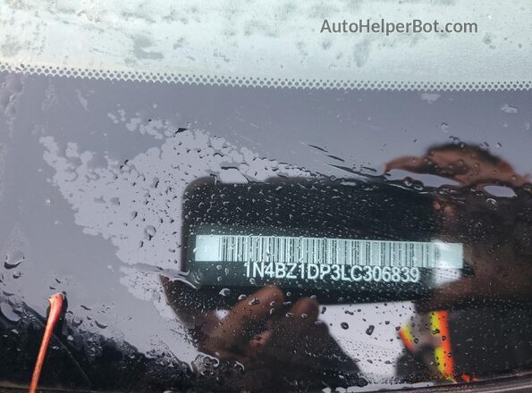 1N4BZ1DP3LC306839 2020 NISSAN LEAF Серый Панорамный вид салона 360°
