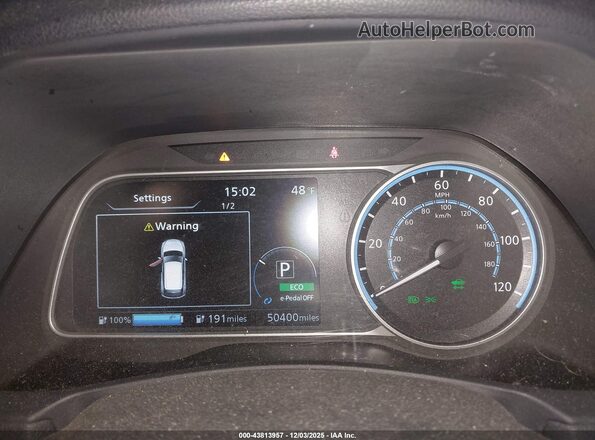 1N4BZ1DP3LC308476 2020 NISSAN LEAF Gray 