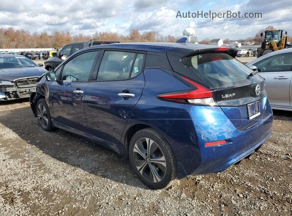 1N4BZ1DV2MC552880 2021 NISSAN LEAF Синий Задняя левая четверть