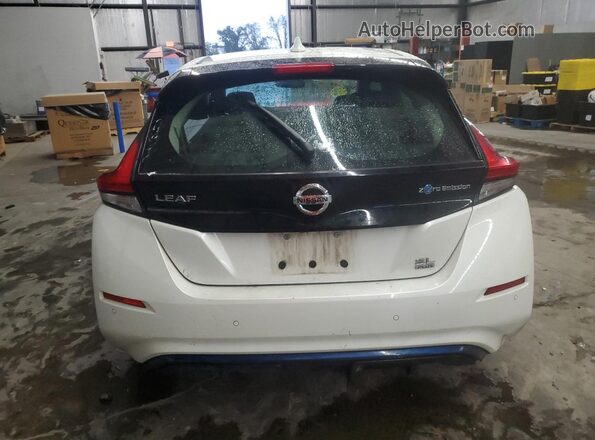 1N4BZ1DV4MC552637 2021 NISSAN LEAF White Вид ззаду