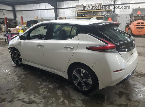 1N4BZ1DV4MC552637 2021 NISSAN LEAF White Задня ліва чверть