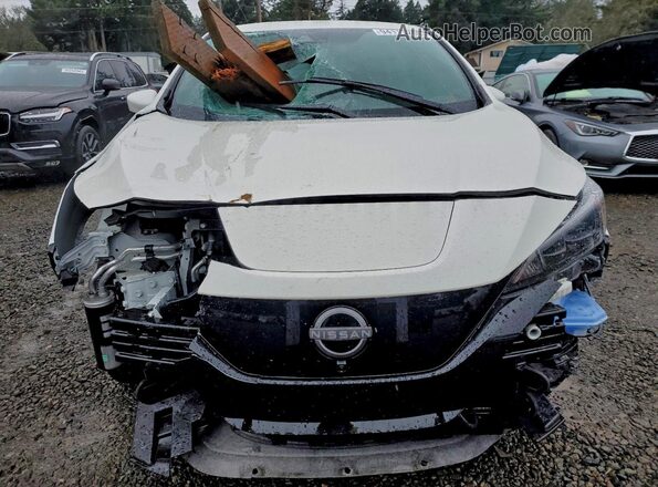 1N4CZ1CV2SC562781 2025 NISSAN LEAF Белый Вид спереди
