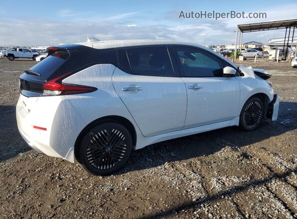 1N4CZ1CV3PC552722 2023 NISSAN LEAF White Trasero derecho