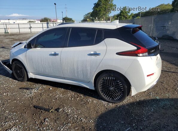 1N4CZ1CV3PC552722 2023 NISSAN LEAF White Trasero izquierdo