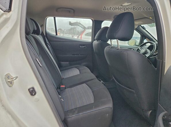 1N4CZ1CV4PC555502 2023 NISSAN LEAF Белый Вид задних сидений