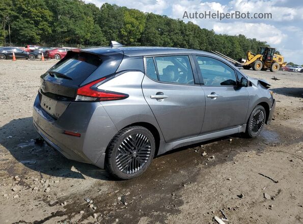 1N4CZ1CV5PC553676 2023 NISSAN LEAF Gray Trasero derecho