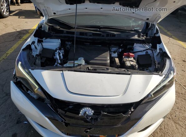 1N4CZ1CV5PC558053 2023 NISSAN LEAF White Սալոնի հետևի տեսք