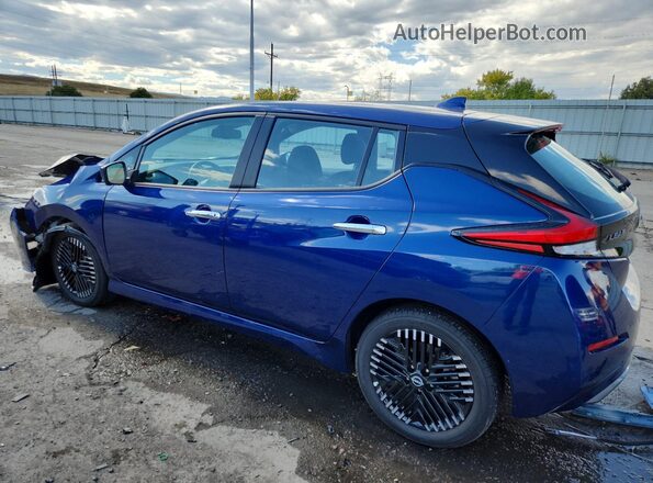 1N4CZ1CV5SC563455 2025 NISSAN LEAF Синий Задняя левая четверть
