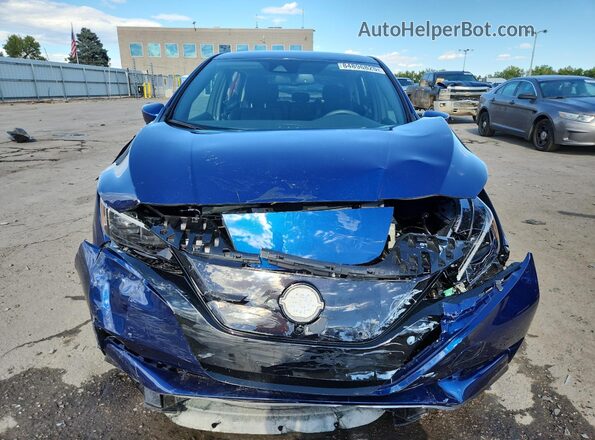 1N4CZ1CV5SC563455 2025 NISSAN LEAF Синий Вид спереди