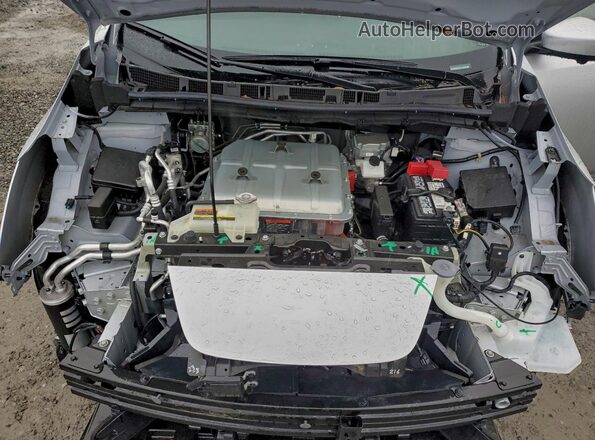 1N4CZ1CV9SC557707 2025 NISSAN LEAF Silver Widok komory silnika