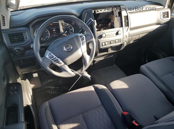 1N6AA1CE1NN106480 2022 NISSAN TITAN White Vista del salpicadero