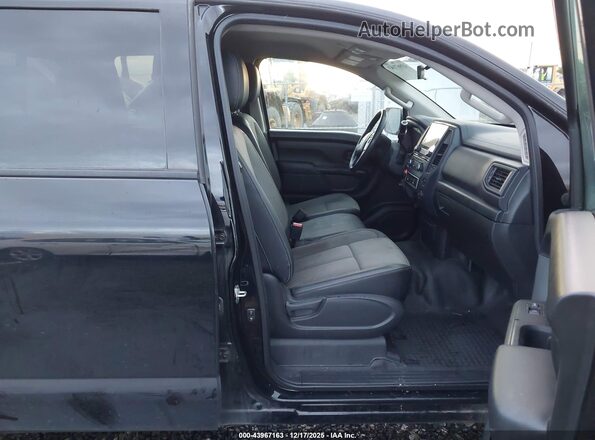 1N6AA1EC0LN508192 2020 NISSAN TITAN Black Вид салону спереду