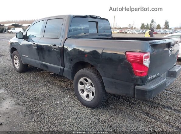 1N6AA1EC0LN508192 2020 NISSAN TITAN Black Задня ліва чверть