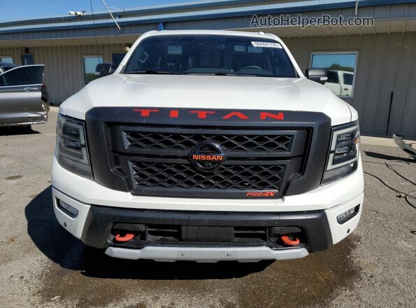 1N6AA1ED7MN513870 2021 NISSAN TITAN White წინა ხედი