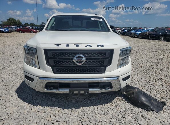 1N6AA1ED8MN522609 2021 NISSAN TITAN Белый Вид спереди