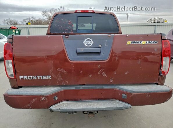1N6AD0ER2GN754754 2016 NISSAN FRONTIER Brown Widok z tyłu