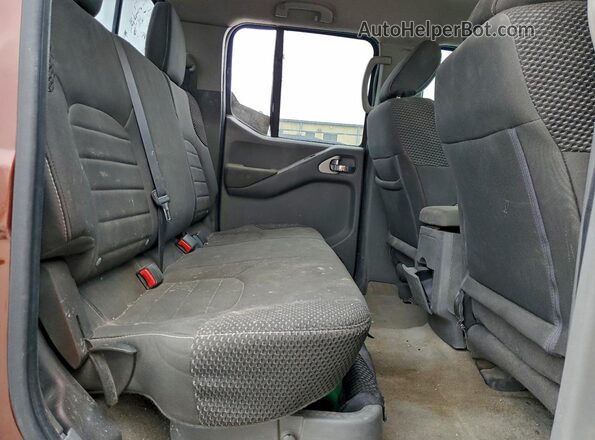 1N6AD0ER2GN754754 2016 NISSAN FRONTIER Brown Widok tylnych siedzeń