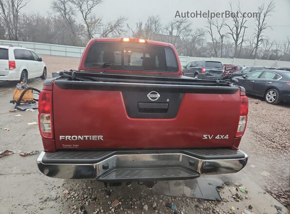 1N6AD0EV3GN792376 2016 NISSAN FRONTIER Red Widok z tyłu
