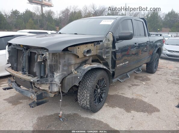 1N6BA1F32HN573524 2017 NISSAN TITAN XD Черный Передняя левая четверть