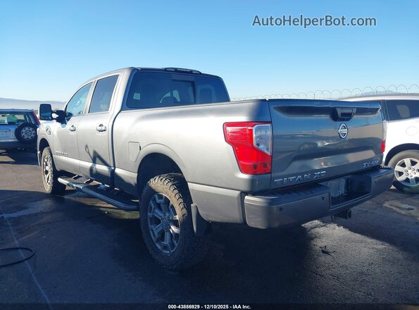 1N6BA1F45JN524901 2018 NISSAN TITAN XD Черный Задняя левая четверть