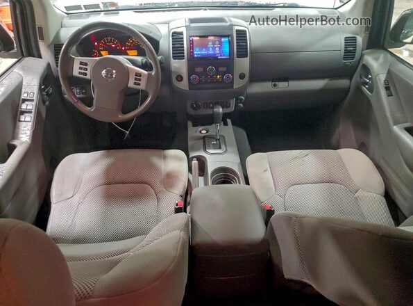 1N6ED0EB2MN703545 2021 NISSAN FRONTIER White Առջևի վահանակի տեսք