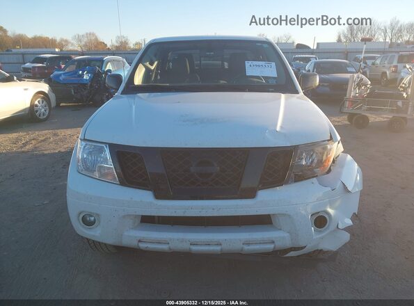 1N6ED0EB2MN715016 2021 NISSAN FRONTIER White Instrument cluster view