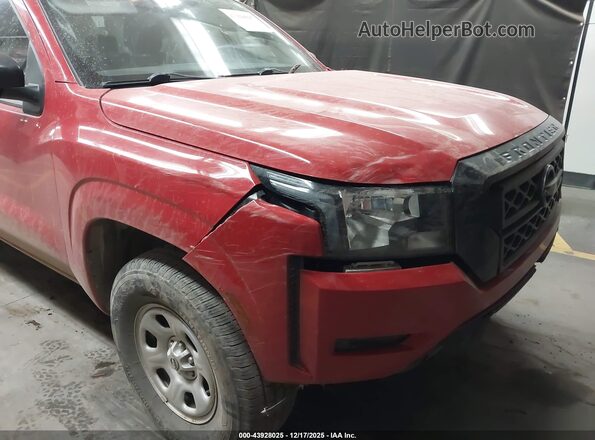 1N6ED1CL7NN647752 2022 NISSAN FRONTIER Красный Вид спереди