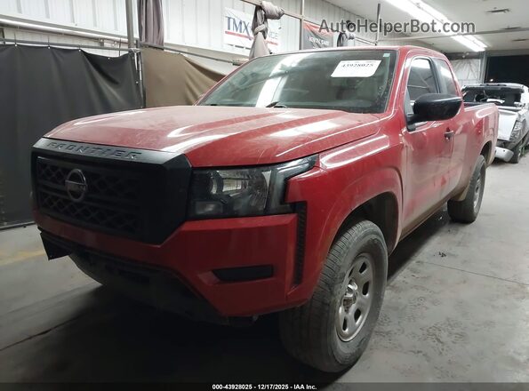 1N6ED1CL7NN647752 2022 NISSAN FRONTIER Красный Передняя левая четверть