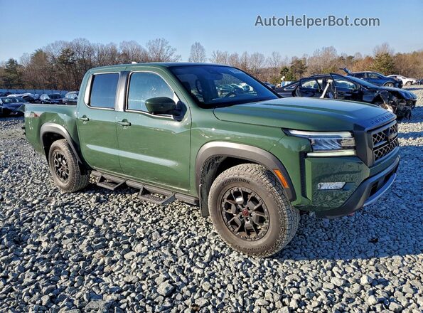 1N6ED1EK7RN602806 2024 NISSAN FRONTIER Зеленый Передняя правая четверть