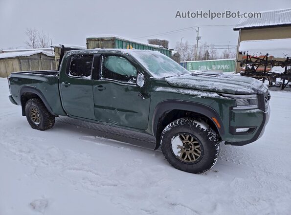 1N6ED1FK3SN613256 2025 NISSAN FRONTIER Зеленый Передняя правая четверть