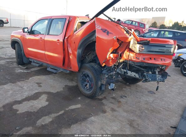 1N6ED1FK5SN628258 2025 NISSAN FRONTIER Orange Задня ліва чверть