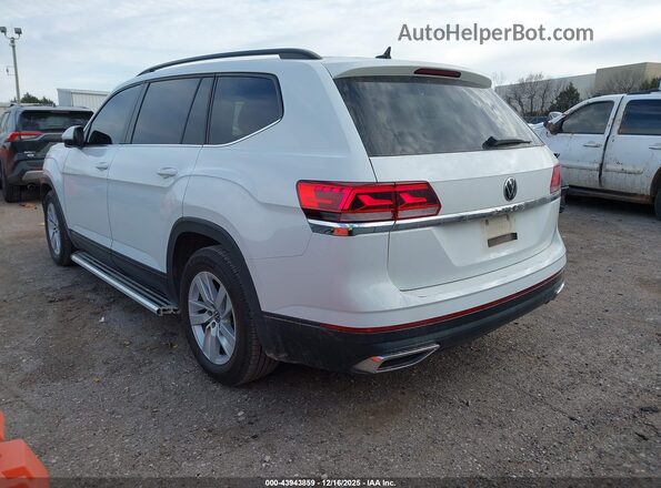 1V2AP2CA8MC560576 2021 VOLKSWAGEN ATLAS White Trasero izquierdo