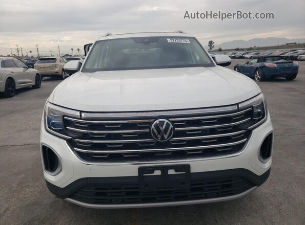 1V2BR2CA5SC520418 2025 VOLKSWAGEN ATLAS White Widok z przodu